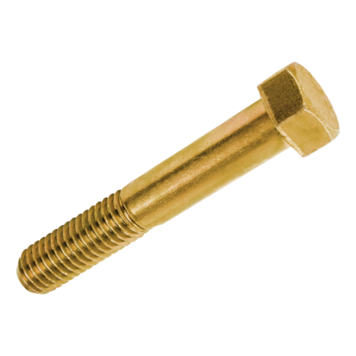 SHOP 1 1/2-6  X 7 L9 HEX HEAD CAP SCREW YELLOW ZINC