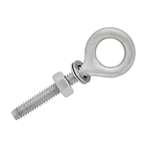 SHOP 1/4-20 X 2 REGULAR NUT EYE BOLT GALVANIZED