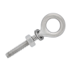 SHOP 5/8-11 X 8 REGULAR NUT EYE BOLT GALVANIZED