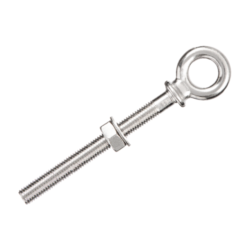SHOP 1-8 X 12 SHOULDER NUT EYE BOLT 304 STAINLESS STEEL