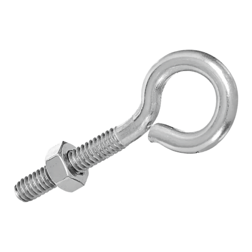 SHOP 1/4-20 X 4 TURNED EYE BOLTS ZINC PLATED