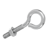 SHOP 5/16-18 X 5 TURNED EYE BOLTS ZINC PLATED