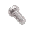SHOP M5-.80 X 8MM A-2 STAINLESS STEEL SLOTTED CHEESE HEAD MACHINE SCREW