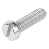 SHOP M5-.80 X 50MM A-2 STAINLESS STEEL SLOTTED CHEESE HEAD MACHINE SCREW