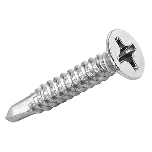 SHOP 14 X 1  3/4 HEX WASHER HEAD TEK 3 ZINC PLATED