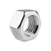 SHOP 1  1/8-7 FINISHED HEX JAM NUT ZINC PLATED