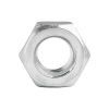SHOP 1  1/2-6 FINISHED HEX JAM NUT ZINC PLATED