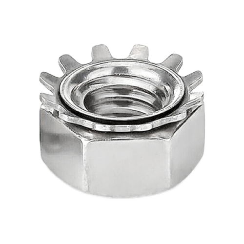 SHOP 3/8-16 KEP NUTS ZINC PLATED