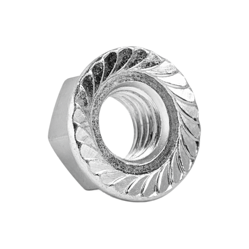 SHOP 1/4 HEX FLANGE NUT ZINC PLATED