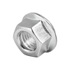 SHOP 3/8 HEX FLANGE NUT ZINC PLATED