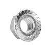 SHOP 1/2 HEX FLANGE NUT ZINC PLATED