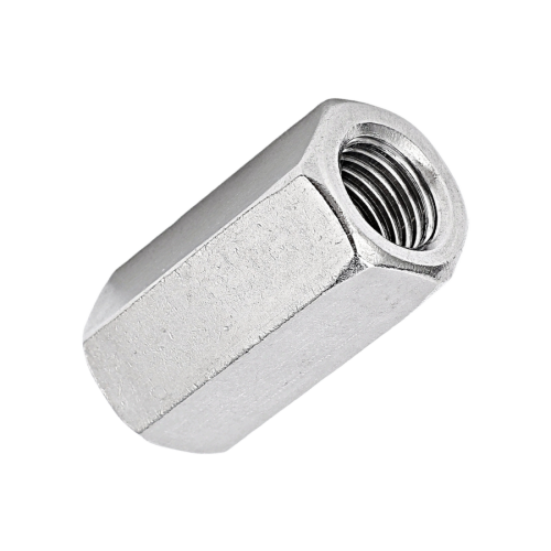 SHOP 7/16-14 X 1 1/4 COUPLING NUT SHORT ZINC PLATED