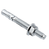 SHOP 5/8-11 X 4-1/2 WEDGE ANCHORS ZINC PLATED